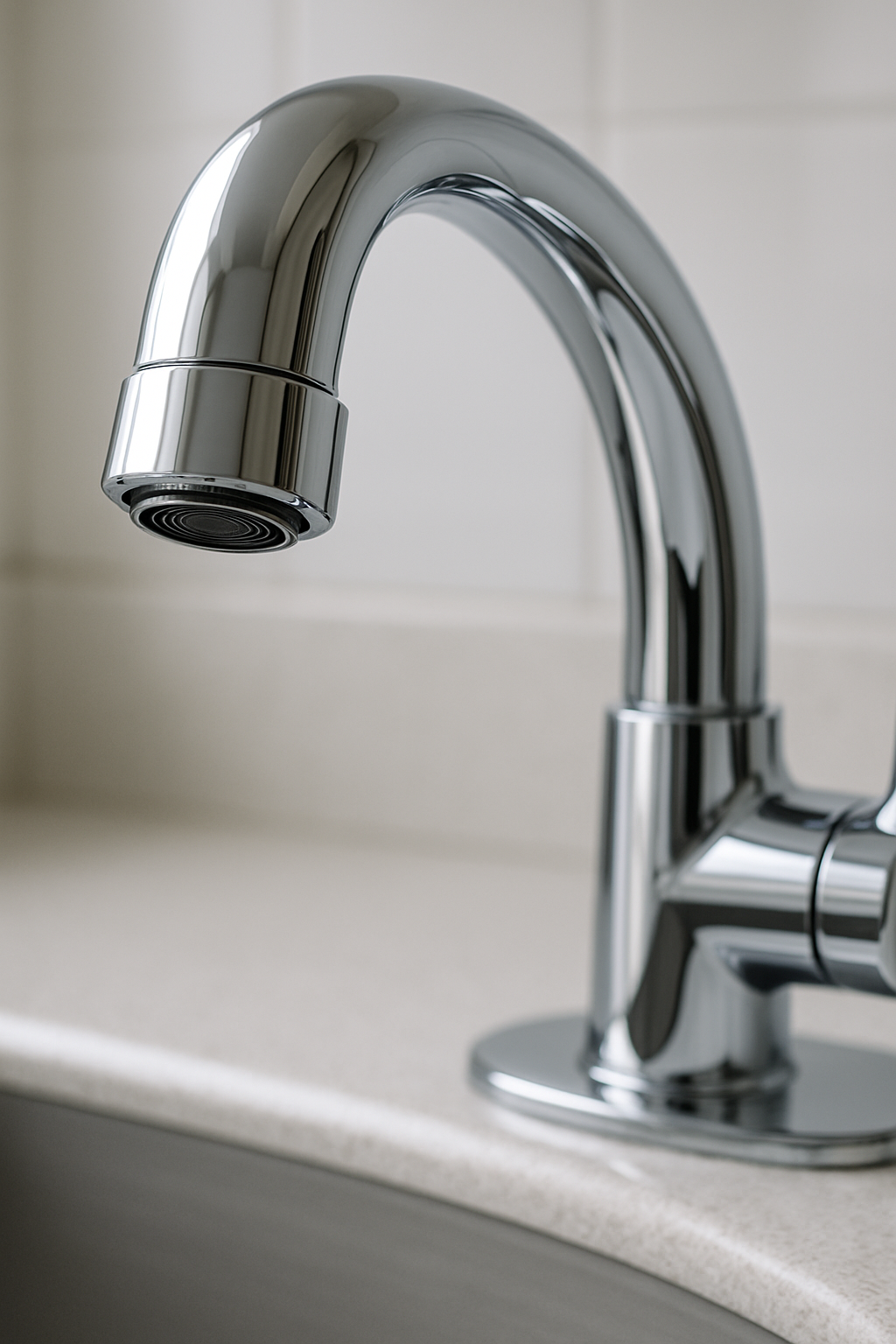 Fixed kitchen faucet after repair, no leaks