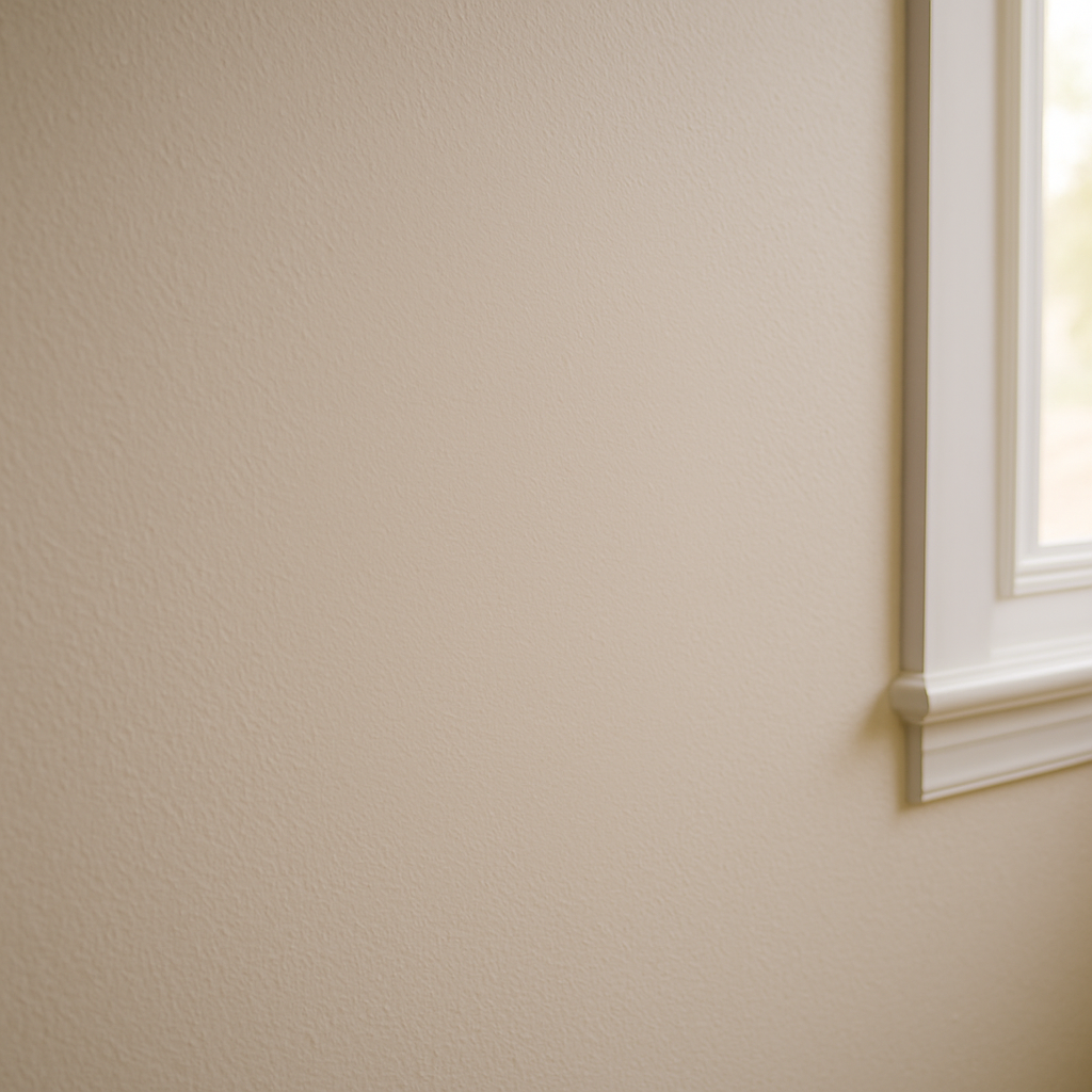 Smooth repaired drywall with seamless finish